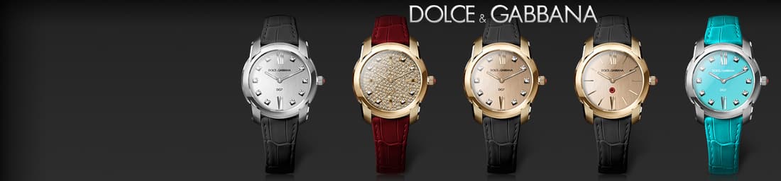 Dolce & Gabbana horloges, gerepareerd en onderhouden bij Horloge Reparatie Centrum