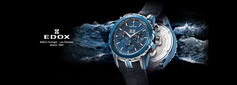 Edox horloges, gerepareerd en onderhouden bij Horloge Reparatie Centrum