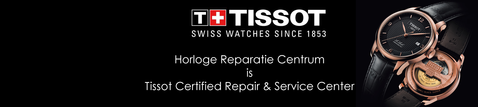 Tissot horloge reparatie en batterij vervangen bij Horloge Reparatie Centrum